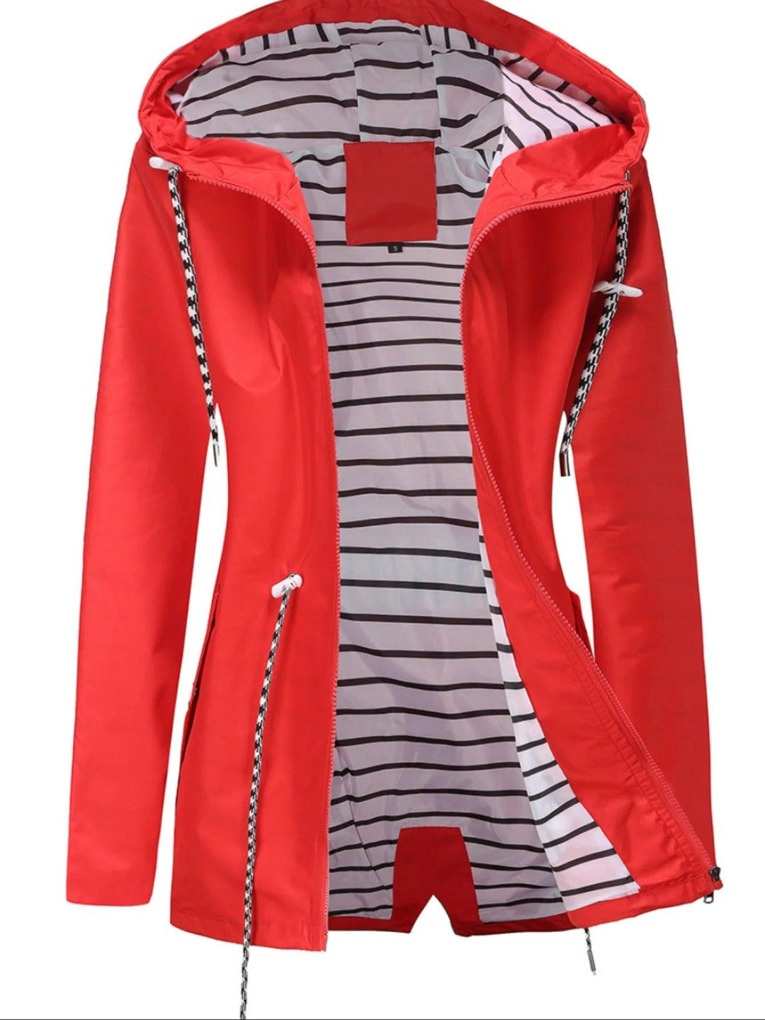 Damen Regenjacke Mit Reißverschluss | Langarm