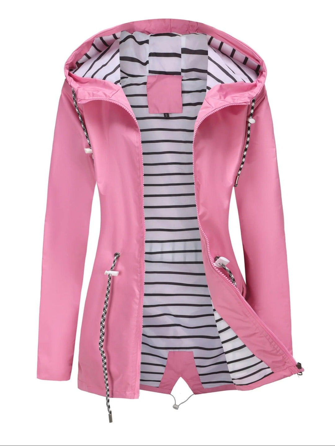 Damen Regenjacke Mit Reißverschluss | Langarm