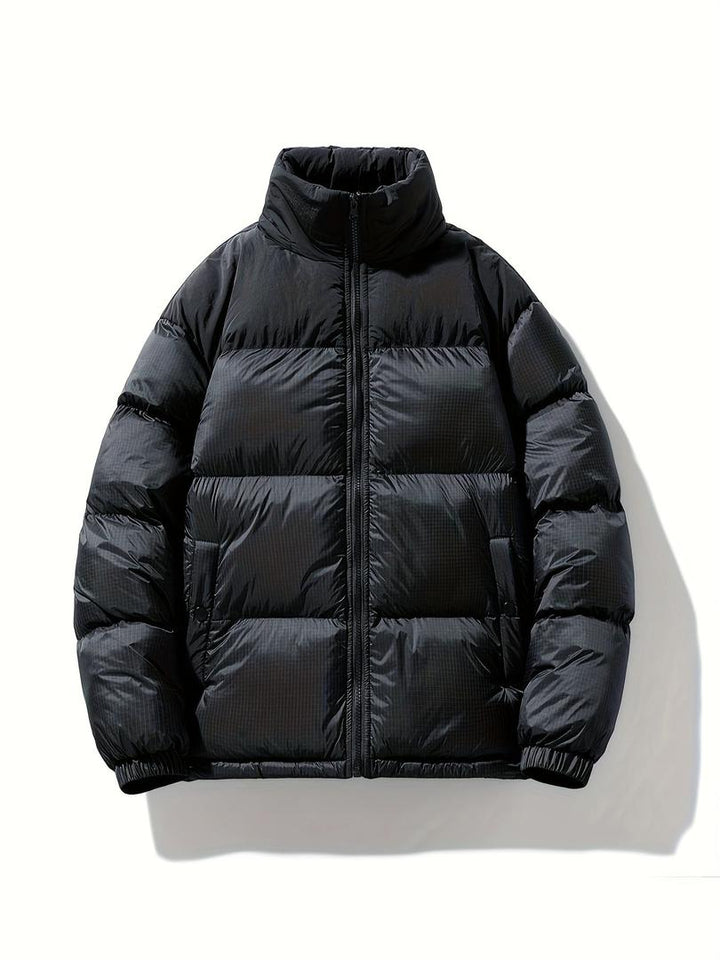 Unisex-Daunenjacke Mit Kapuze | Lange Ärmel