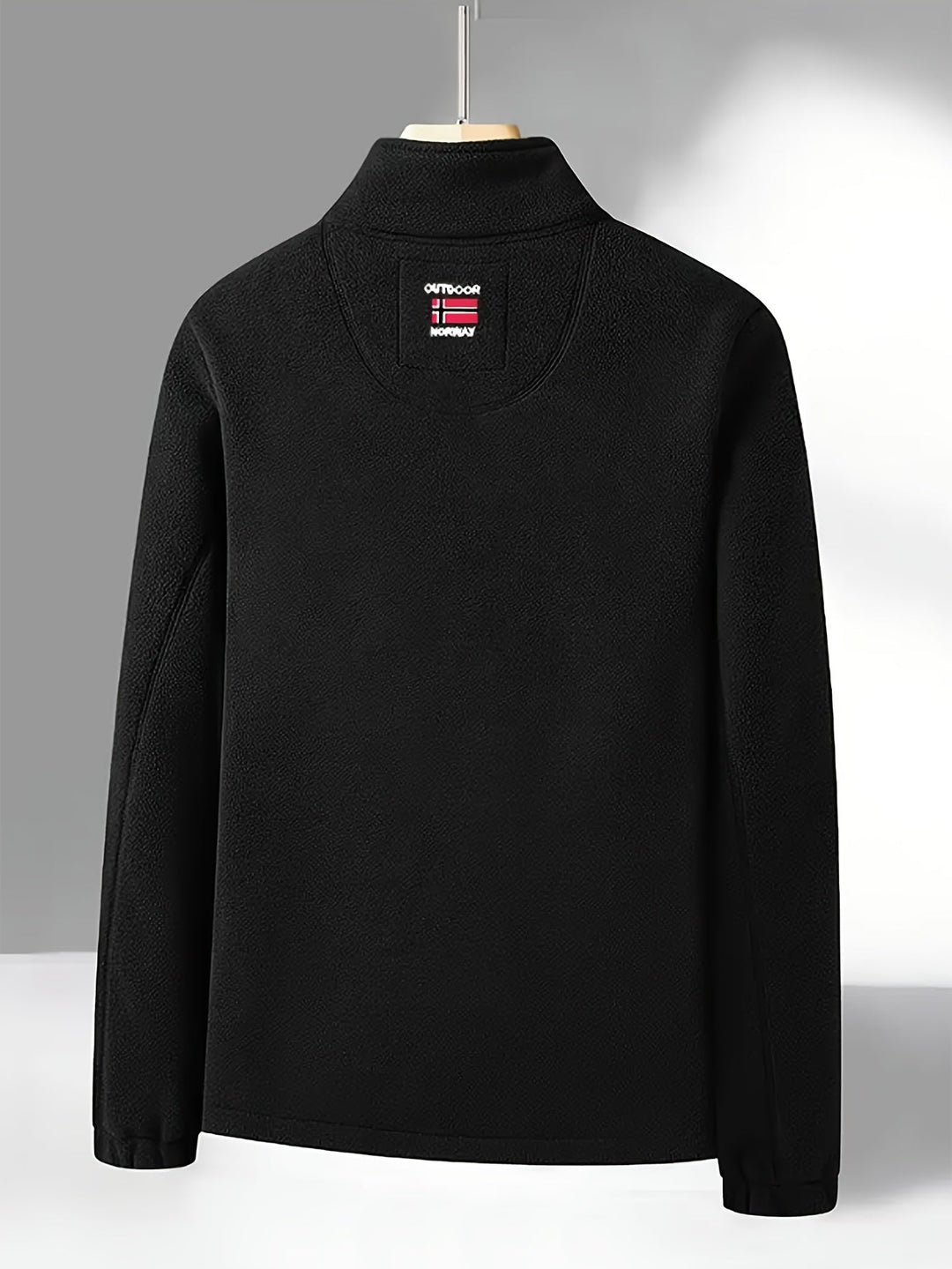 Herren Fleecejacke Für Draußen | Mit Kragen