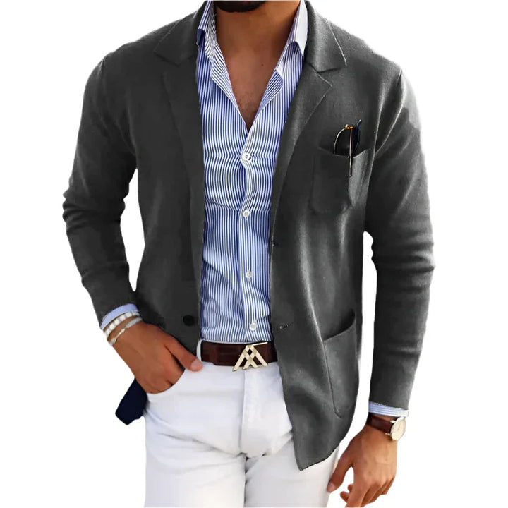 Stilvoller Herrenblazer | Vordertasche
