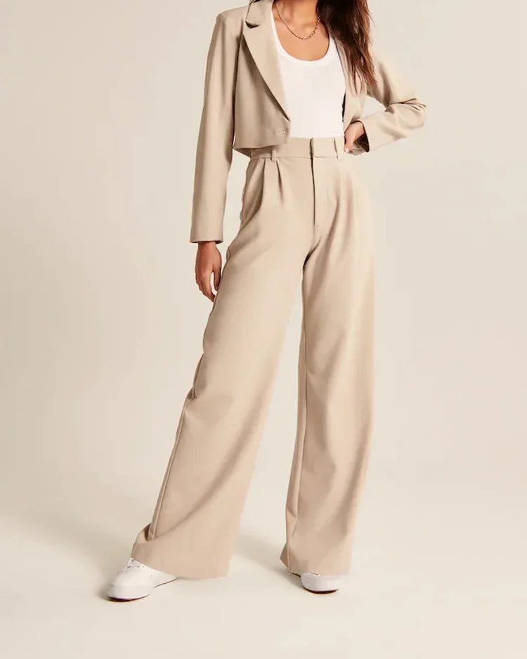 Hoch Taillierte Hose Für Damen | Modern