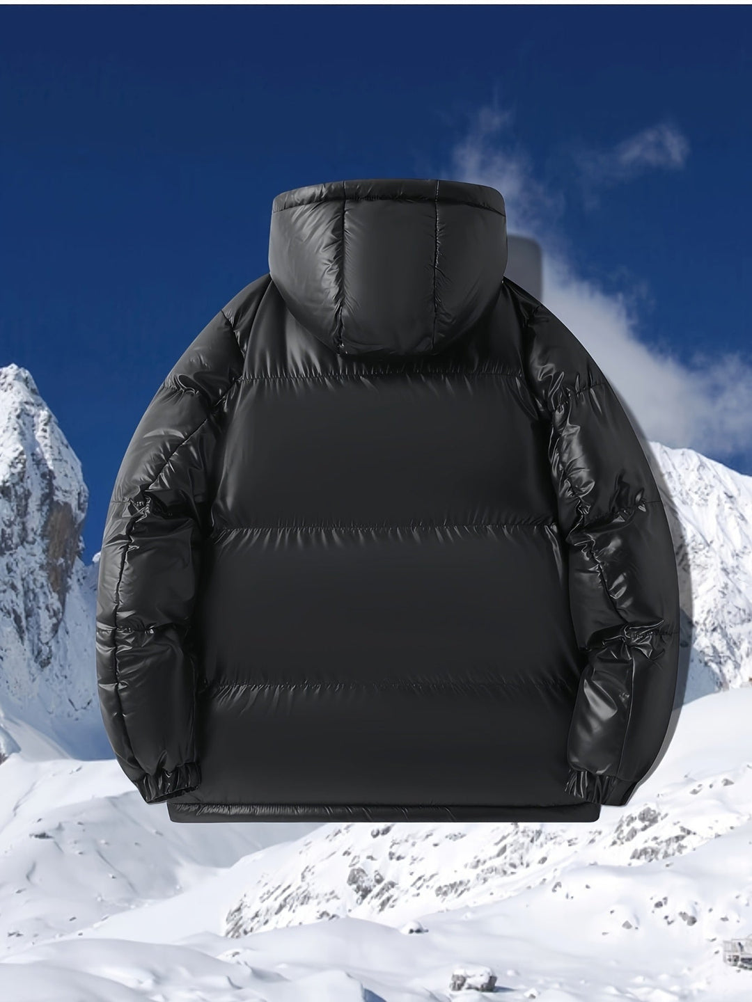 Damen Winter-Daunenjacke Mit Reißverschluss | Lässig