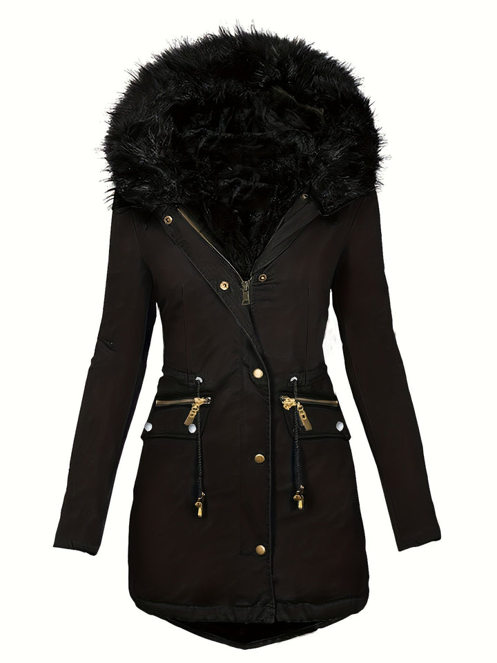 Damen Freizeit Winter Parka | Mit Kapuze