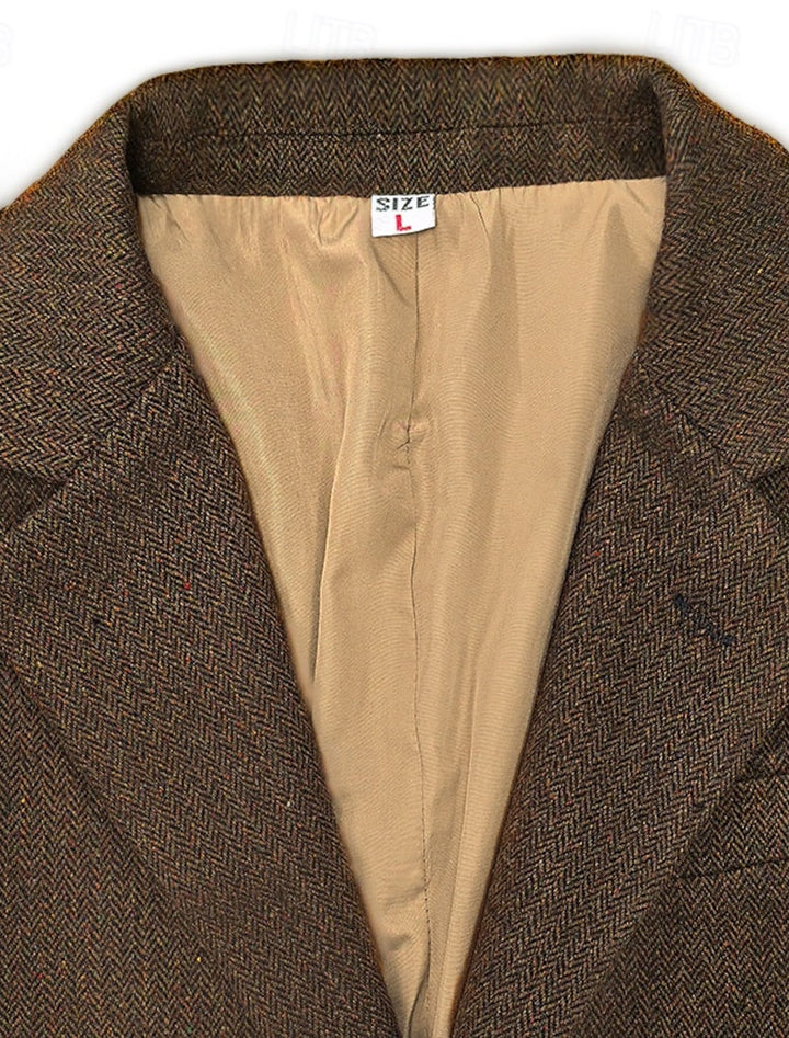 Blazer Regular Fit Für Herren | Vintage