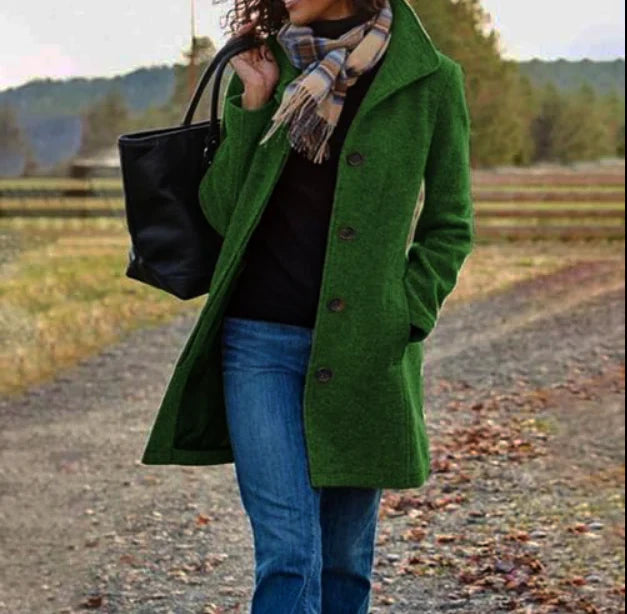 Langer Trenchcoat Für Damen | Winter