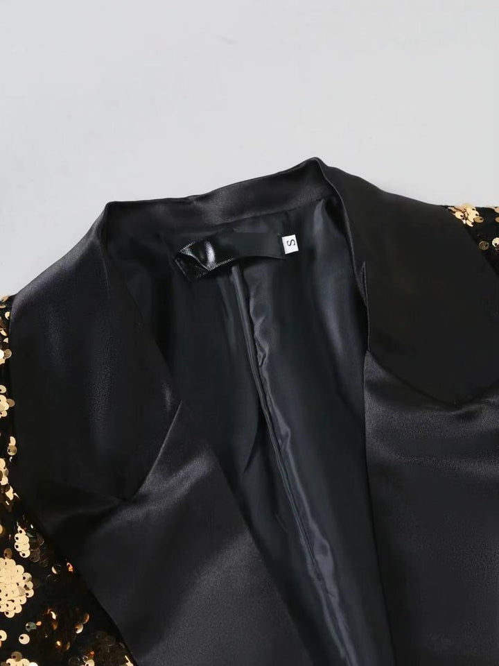 Stylischer Glitzerblazer Für Herren | Festlich