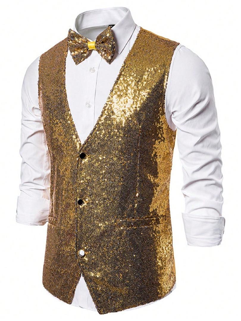 Partywear-Goldblazer Für Herren | Stylisch