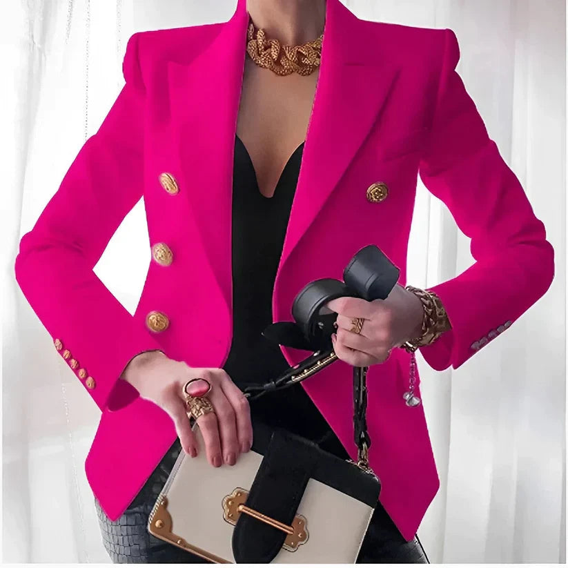 Blazer Für Damen | Goldener Knopf