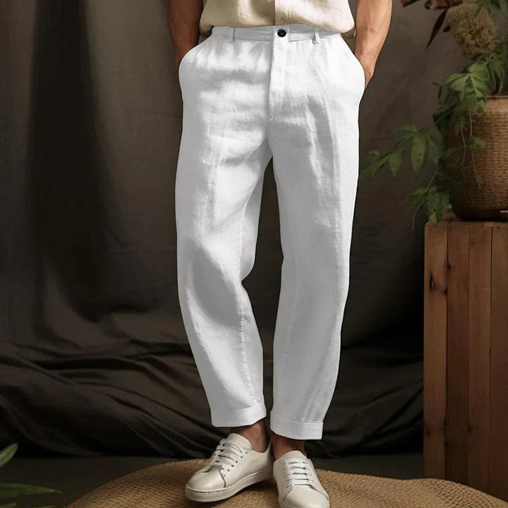 Lässige Leinenhose für Männer
