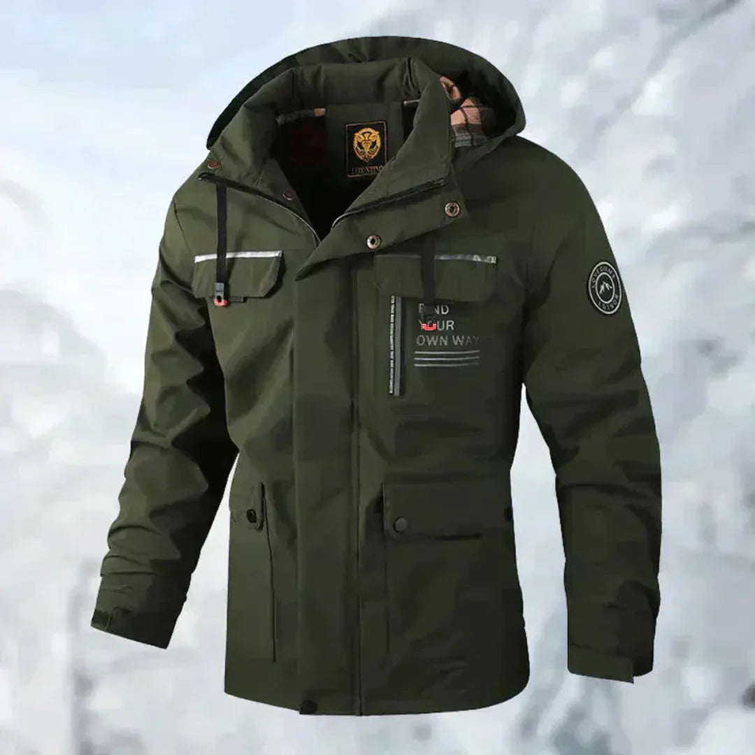 Herren Winterjacke Mit Kapuze | Langarm