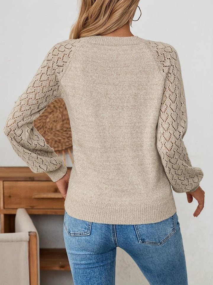 Damen Winterpullover Mit V-Ausschnitt | Freizeit