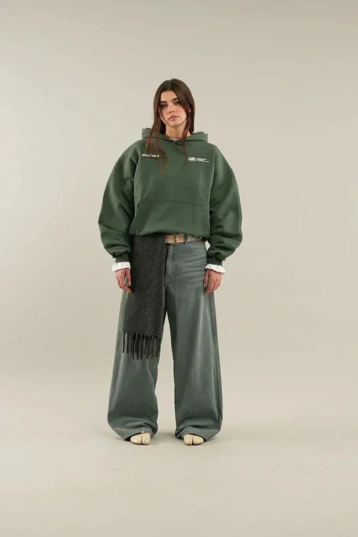 Damen Hoodie Mit Tasche | Langarm