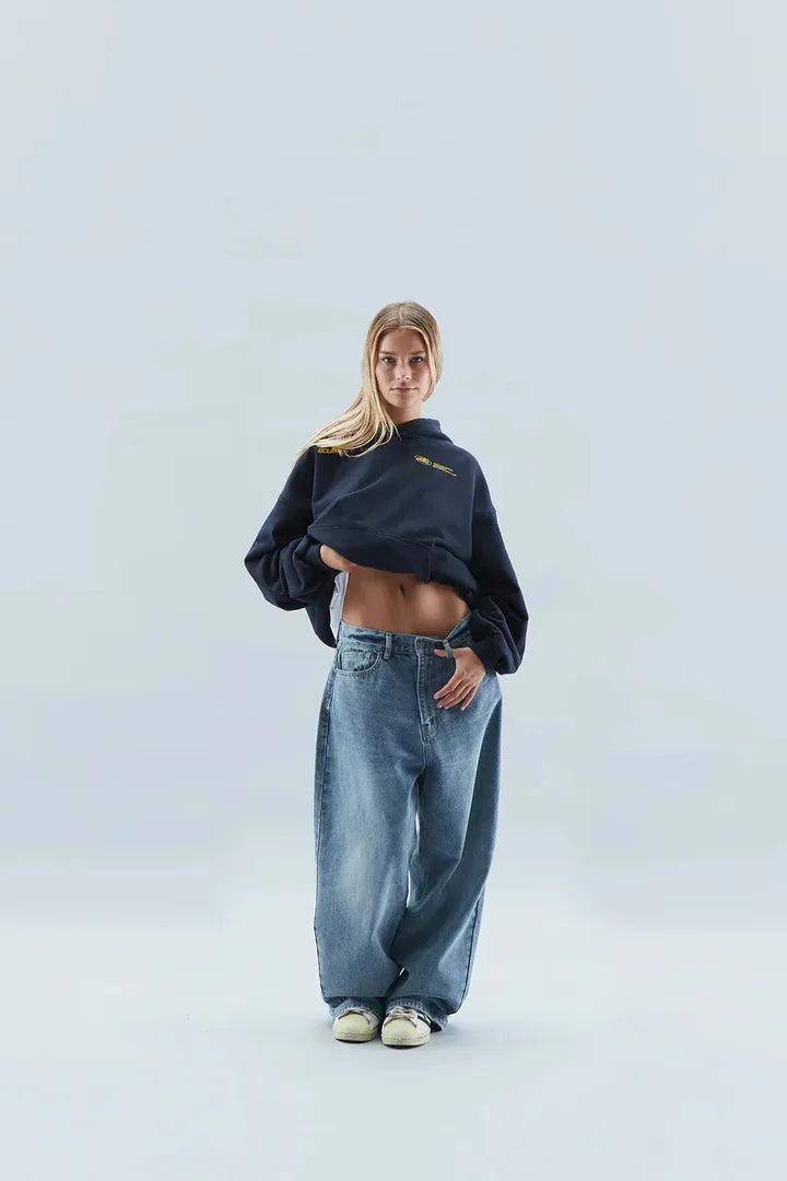 Damen Hoodie Mit Tasche | Langarm