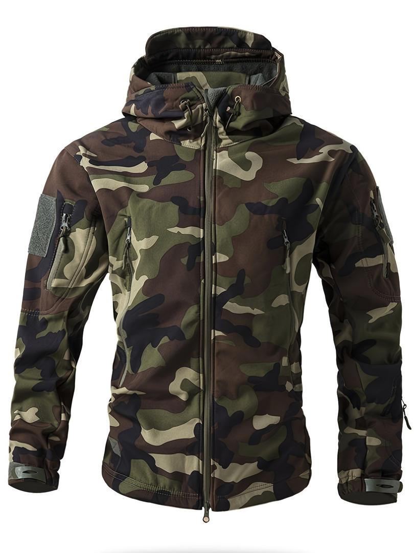 Herren Fleecejacke Mit Kapuze | Outdoor