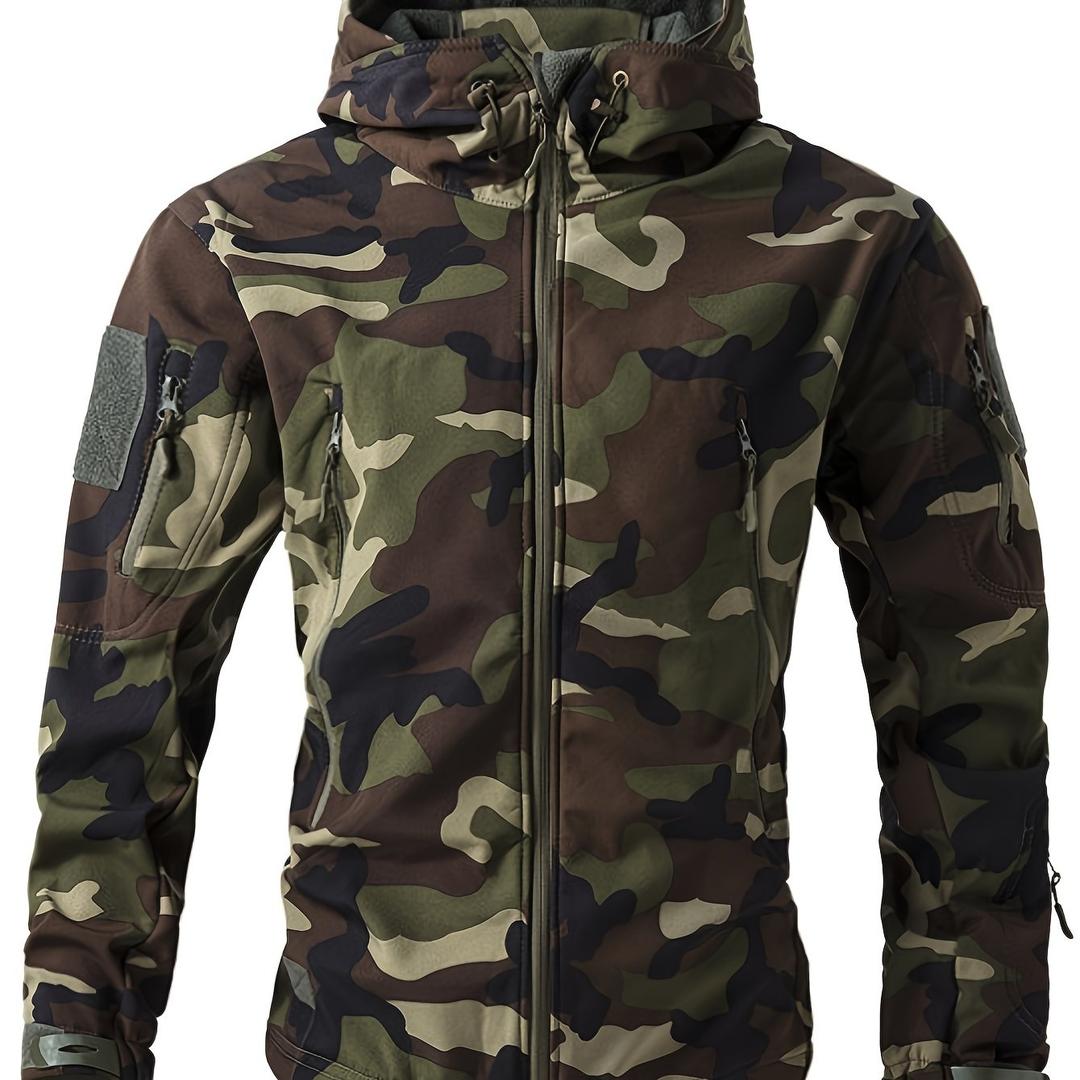 Herren Fleecejacke Mit Kapuze | Outdoor