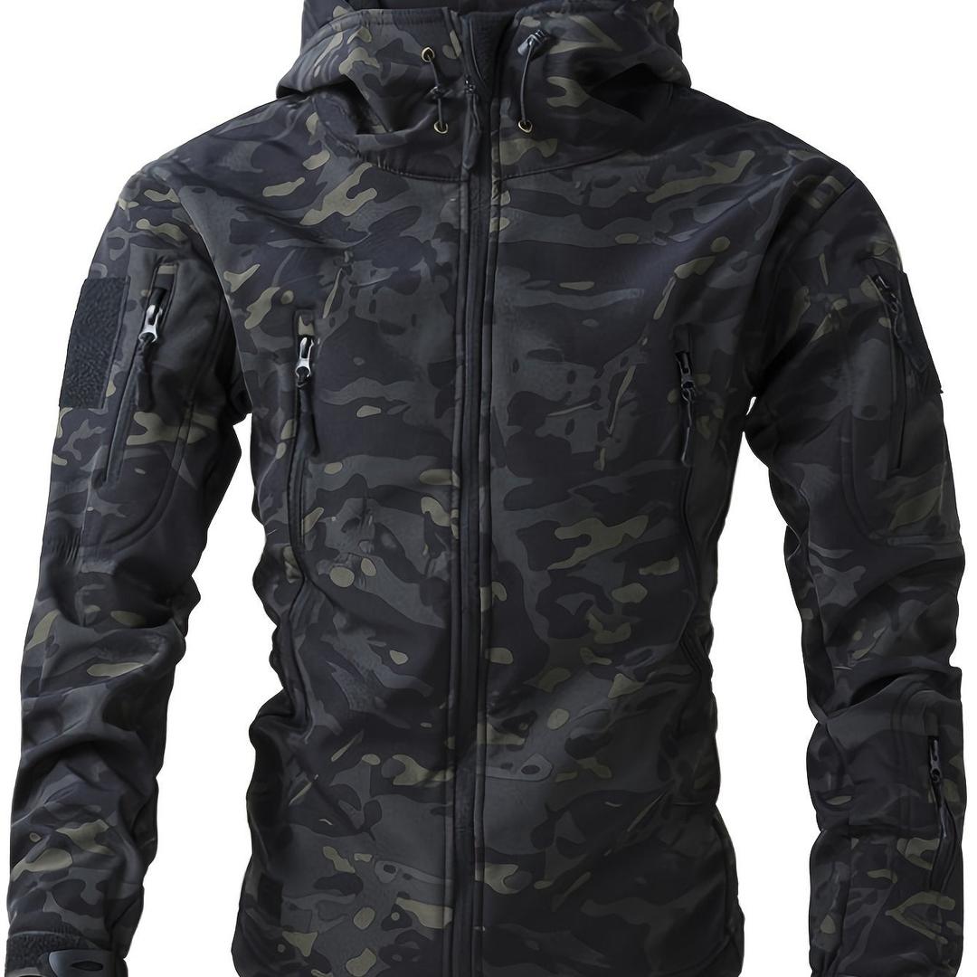 Herren Fleecejacke Mit Kapuze | Outdoor