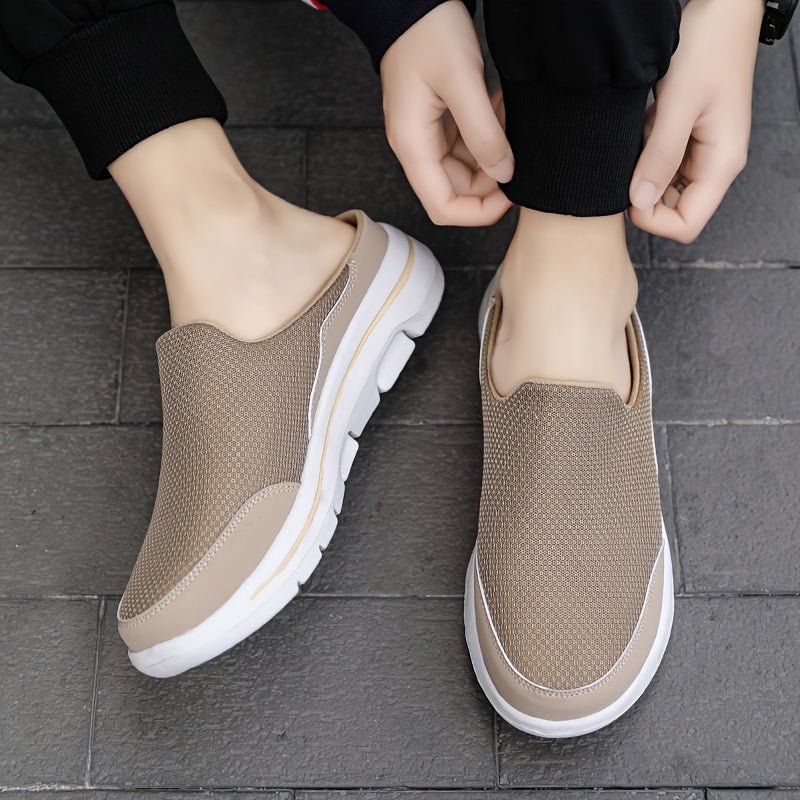 Herren Sportliche Slip-On-Sandalen mit Mesh-Obermaterial