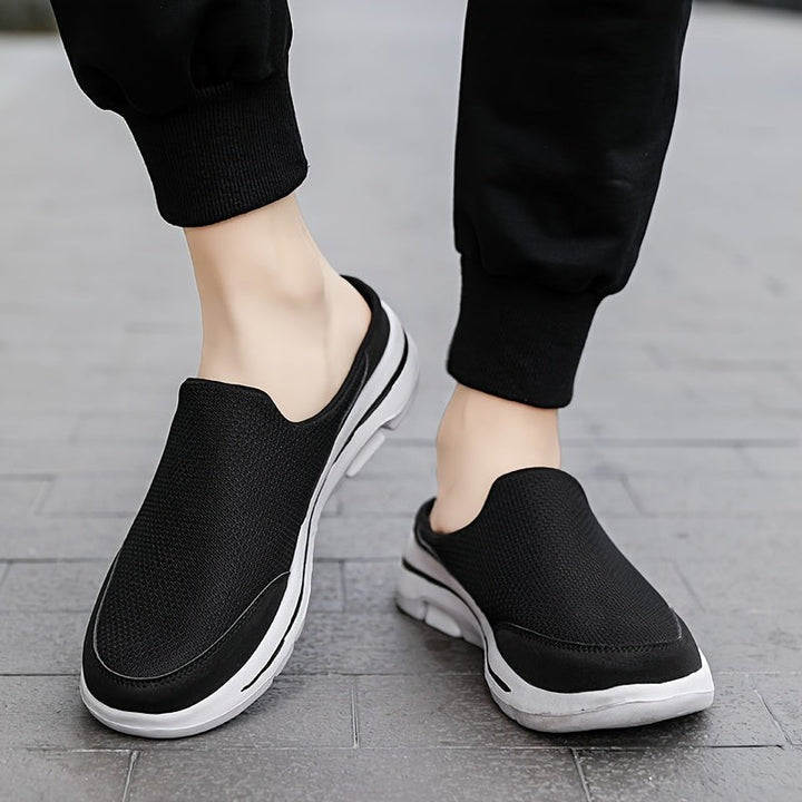 Herren Sportliche Slip-On-Sandalen mit Mesh-Obermaterial