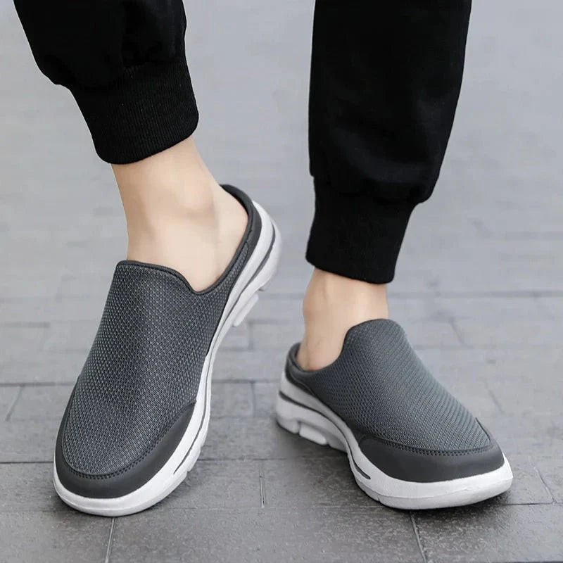 Herren Sportliche Slip-On-Sandalen mit Mesh-Obermaterial