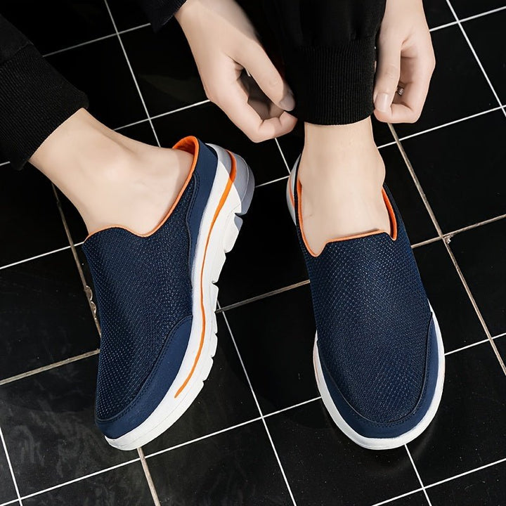 Herren Sportliche Slip-On-Sandalen mit Mesh-Obermaterial