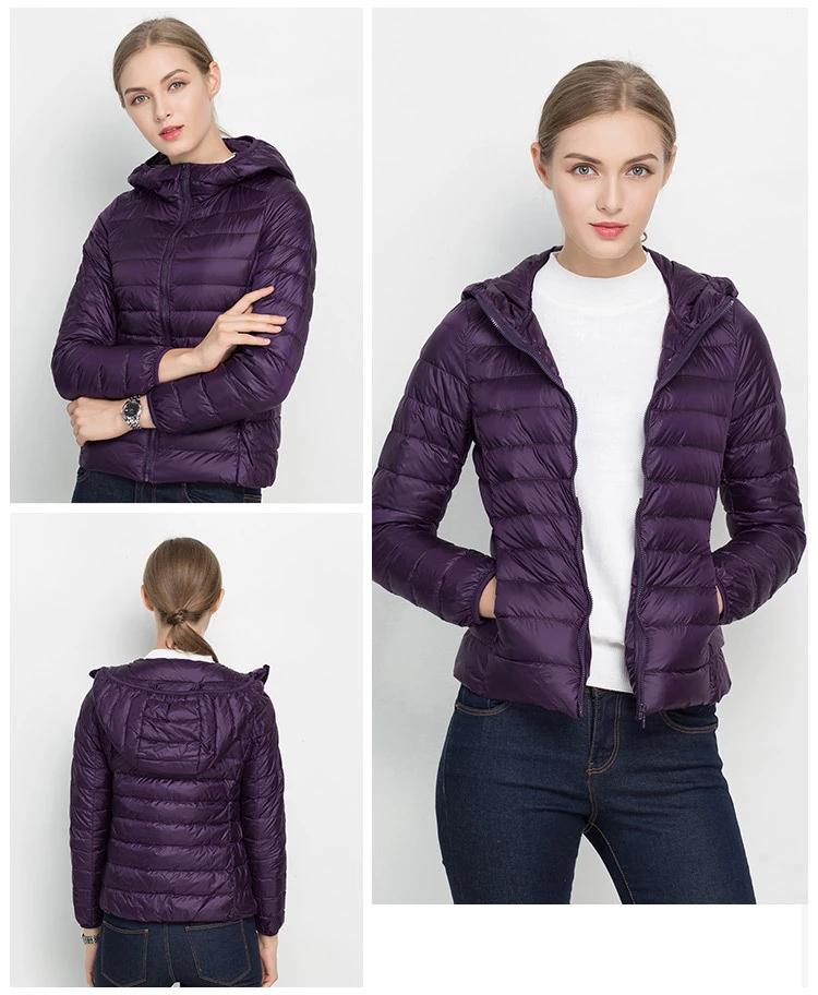 Damen Daunenjacke | Langer Ärmel