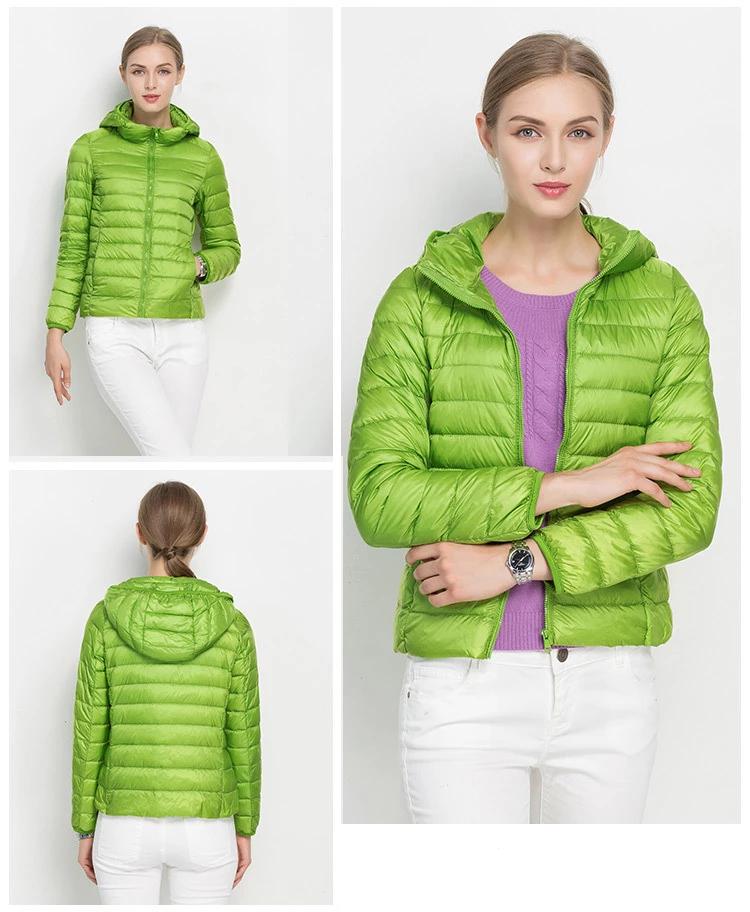 Damen Daunenjacke | Langer Ärmel