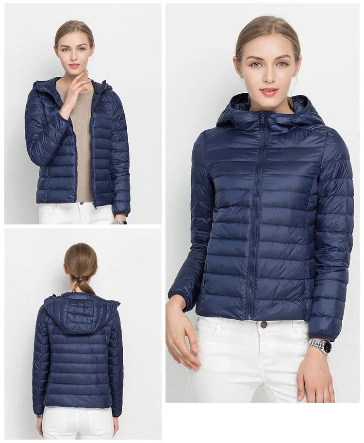 Damen Daunenjacke | Langer Ärmel