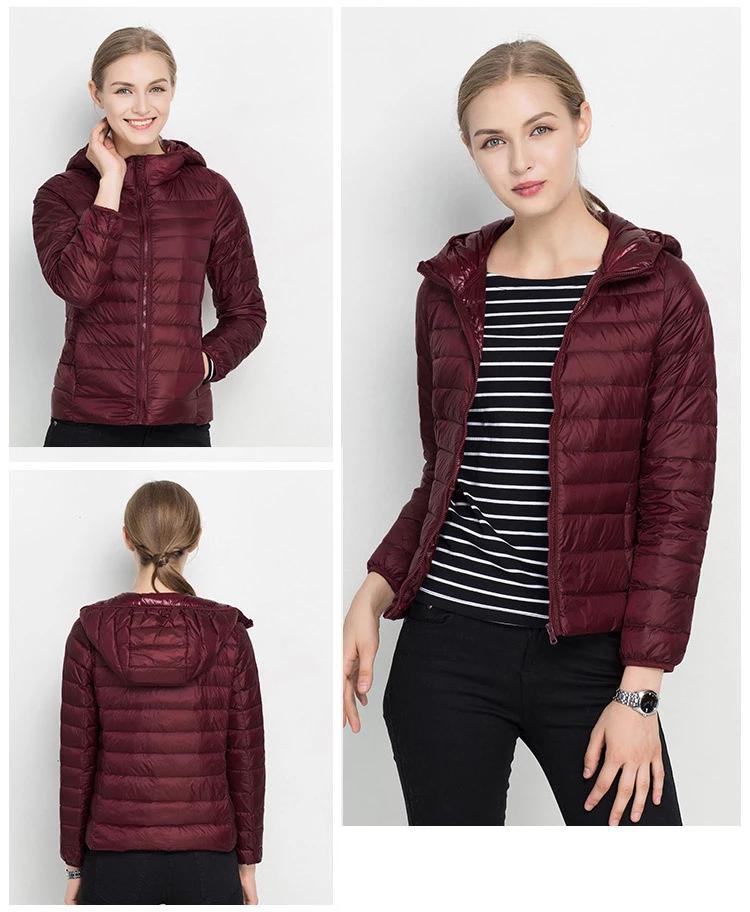 Damen Daunenjacke | Langer Ärmel