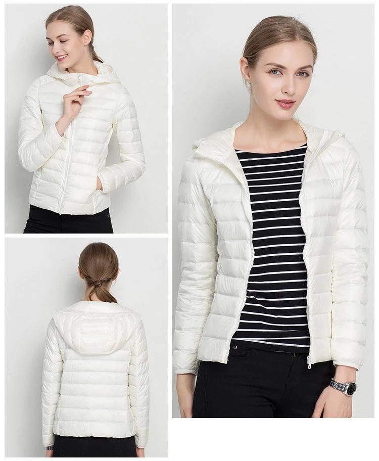 Damen Daunenjacke | Langer Ärmel