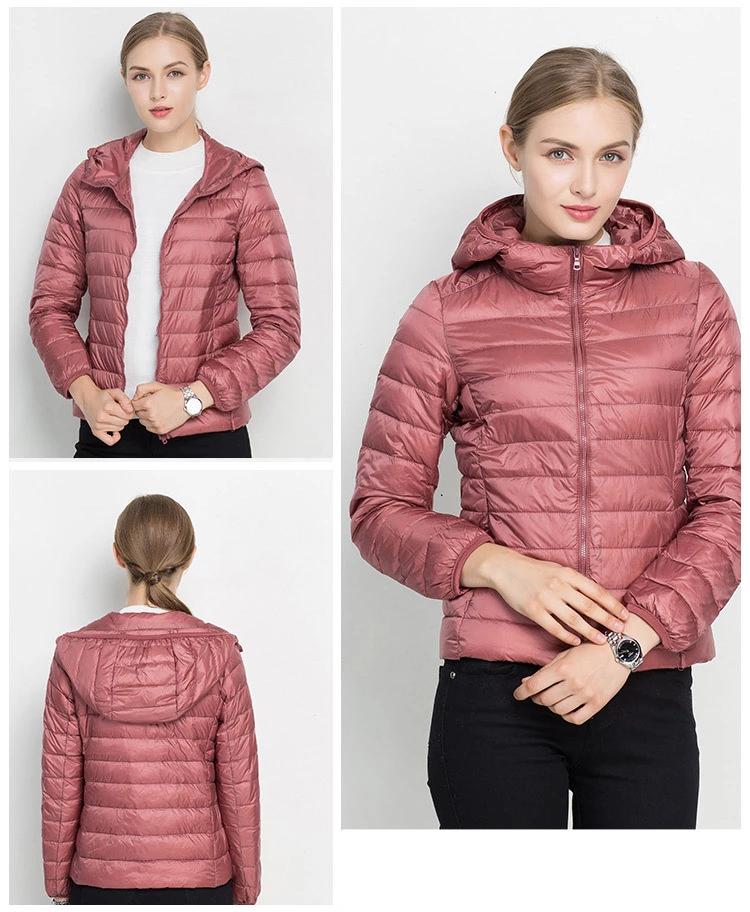 Damen Daunenjacke | Langer Ärmel