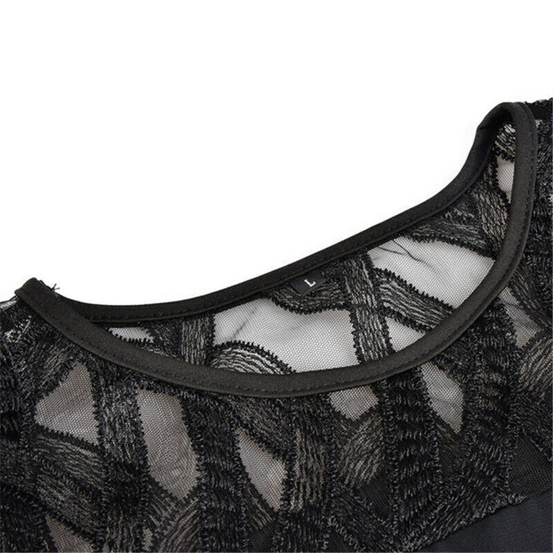 Damen Abendkleid Mit Cut-Out-Ärmeln | Midi