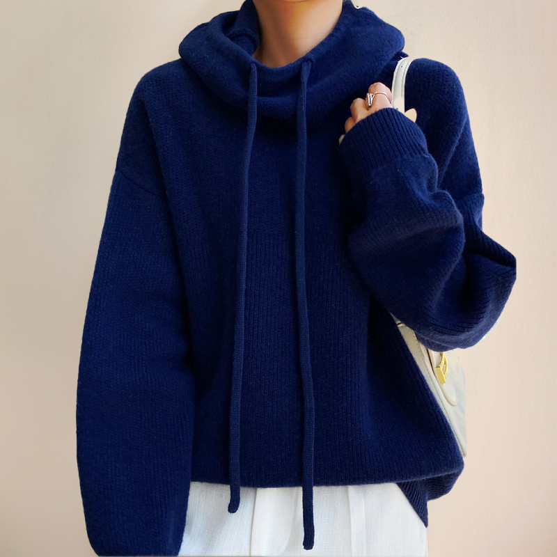Damen Langärmliges Kapuzenpullover | Winter