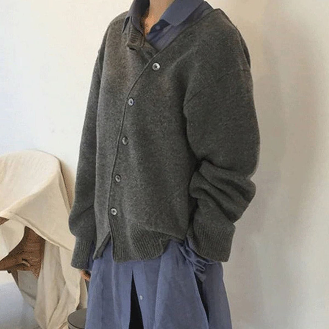 Damen Strickjacke Mit Knopfleiste | Winter