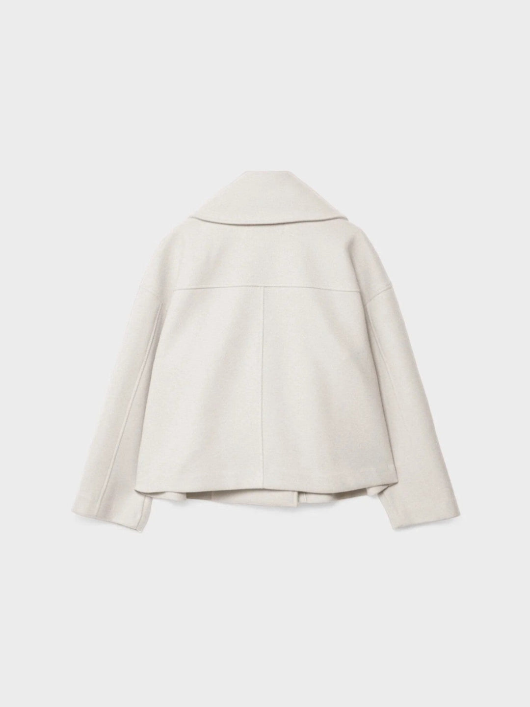 Kurze Oversized Jacke Für Damen | Knopfdetail