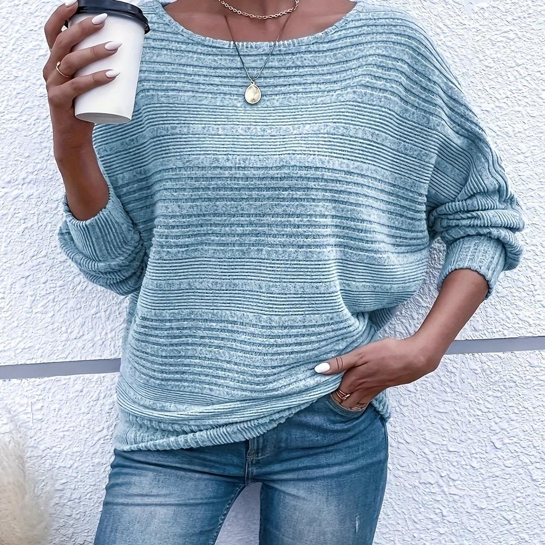 Damen Winterpullover Mit Langarm | Rundhalsausschnitt