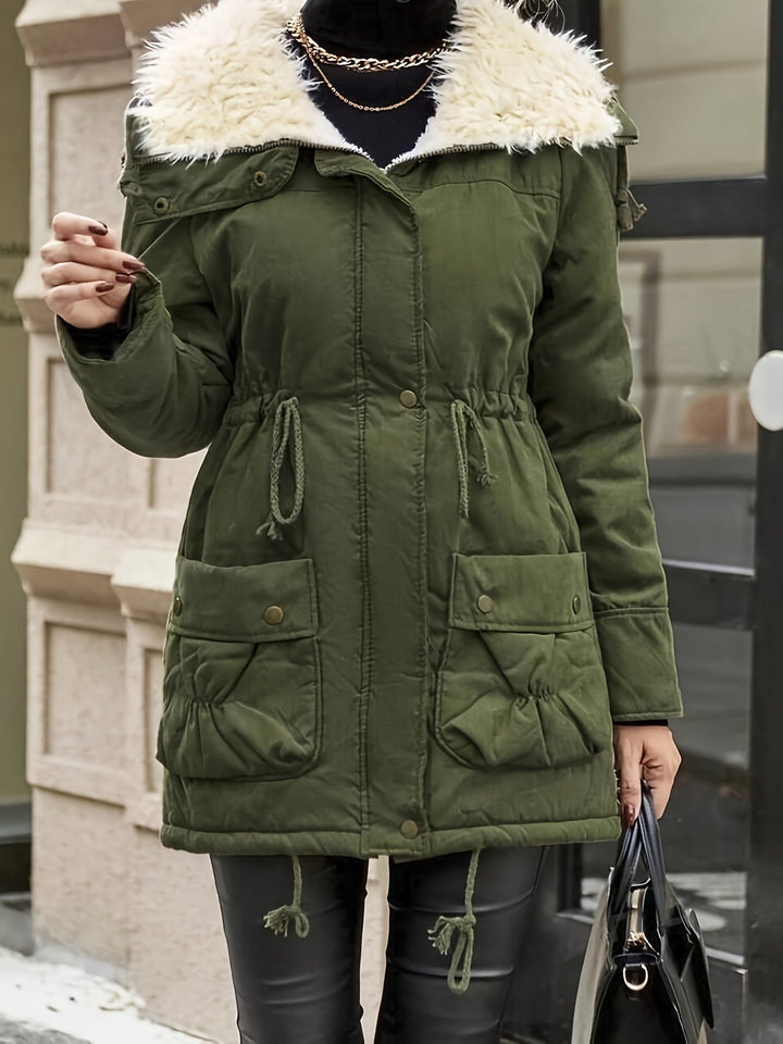 Stylische Winterjacke Für Damen | Mittellang