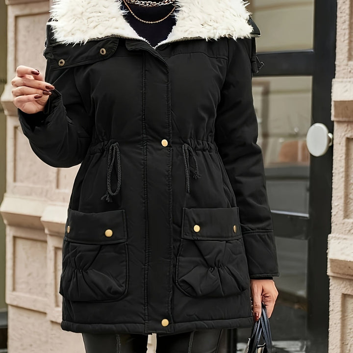 Stylische Winterjacke Für Damen | Mittellang