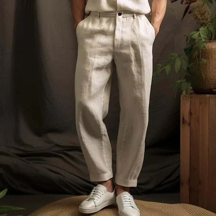 Lässige Leinenhose für Männer