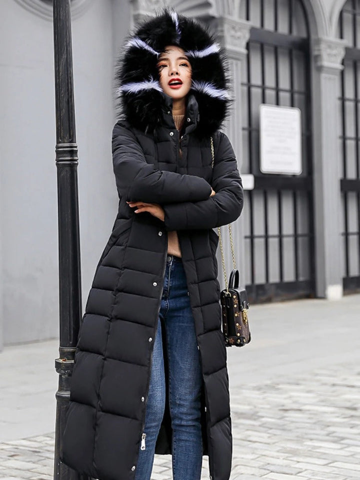 Damen Winter Steppmantel | Lang