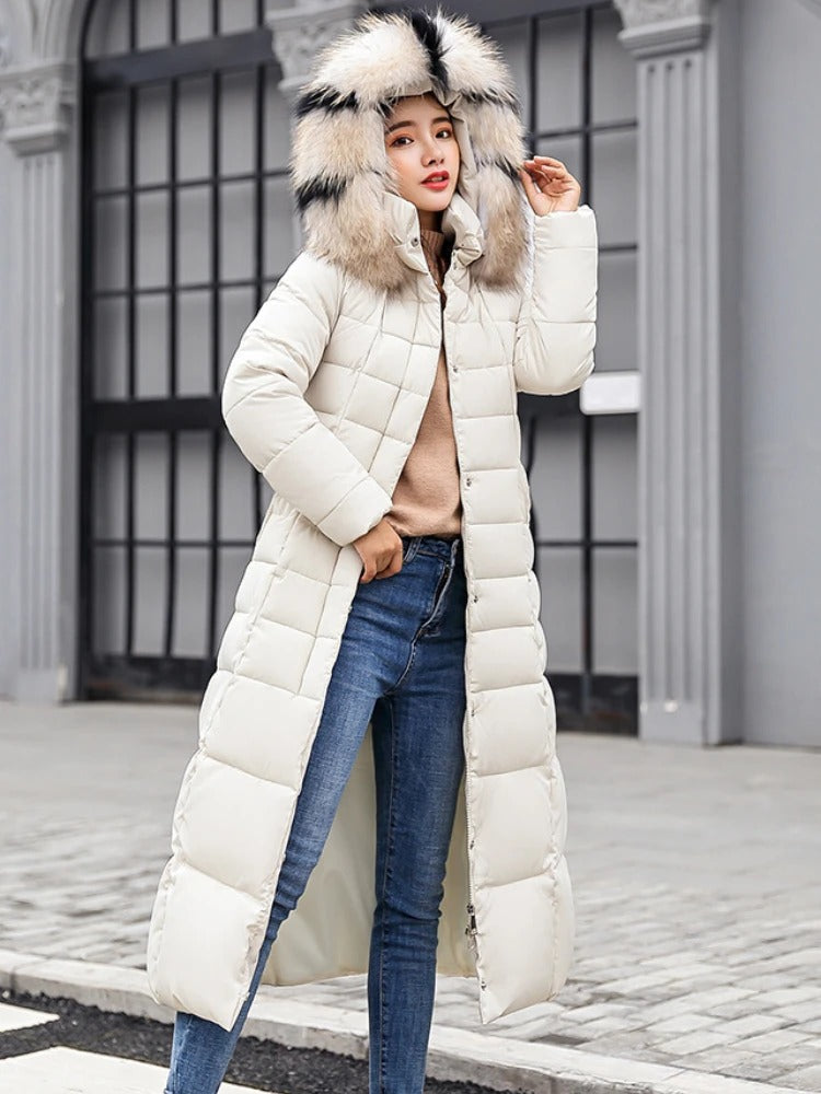 Damen Winter Daunenjacke | Lang