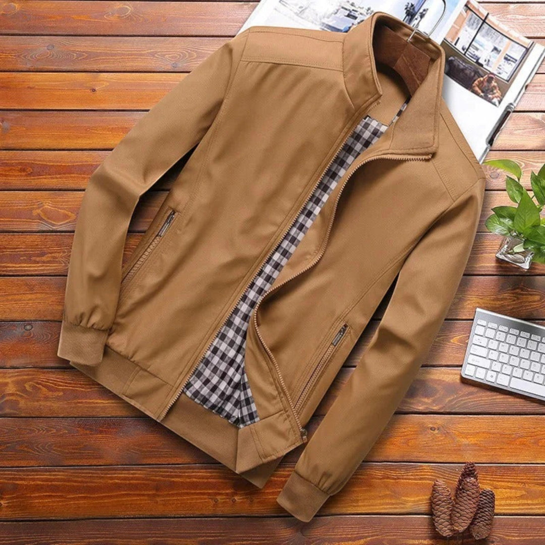 Lässige Jacke Für Herren | Mit Reißverschluss